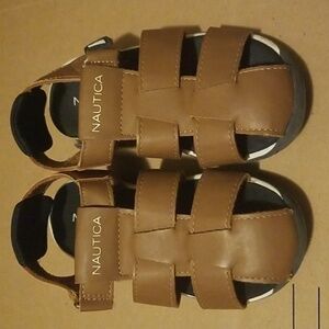 Nautica toddler Fisherman Sandals brown